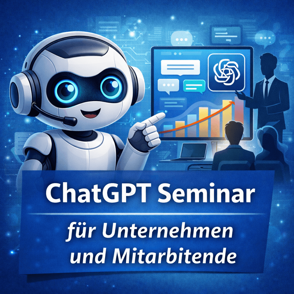 ChatGPT Seminar für Unternehmen und Mitarbeitende